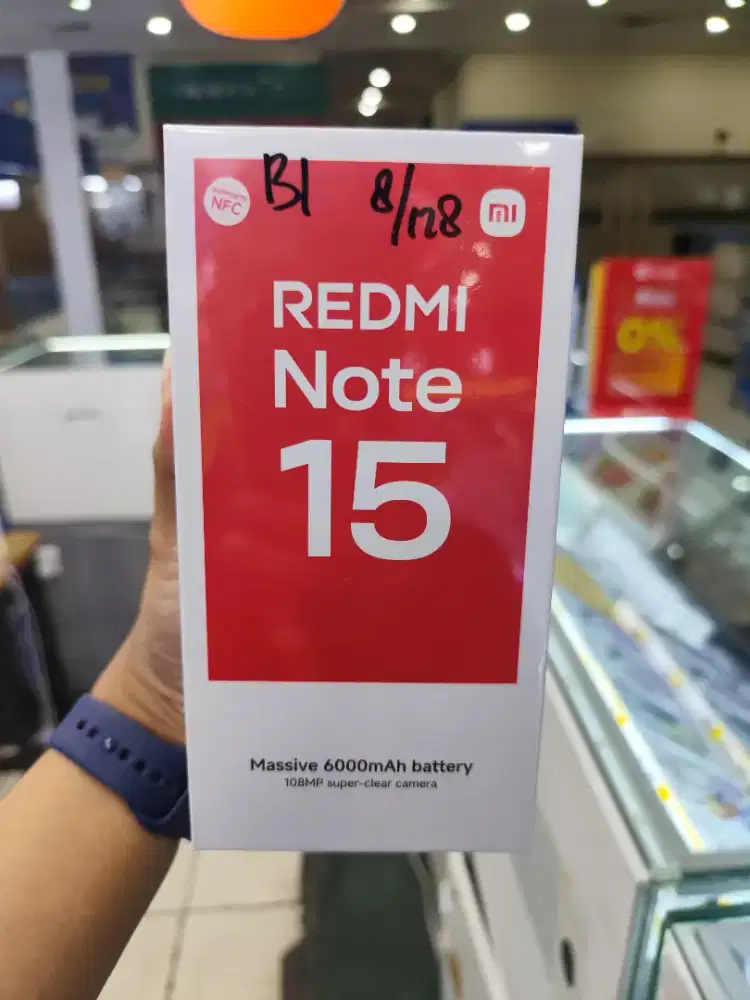 REDMI NOTE 15 8/128 (Unit Baru) cod