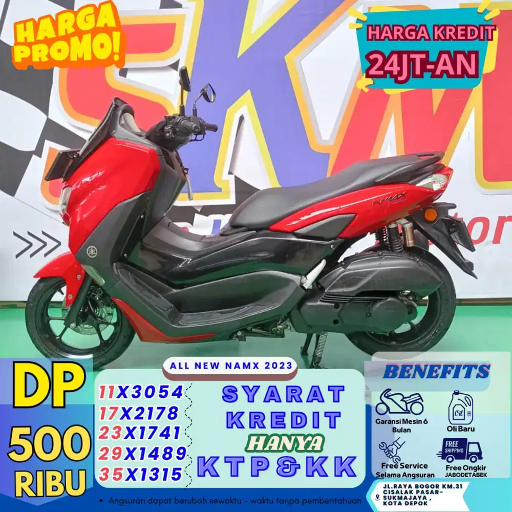 Dp 500rb bawa pulang nmax 2023 km low