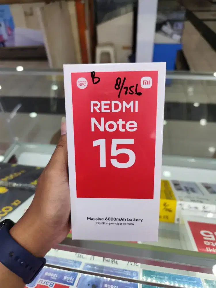 REDMI NOTE 15 8/256 (unit baru)cod