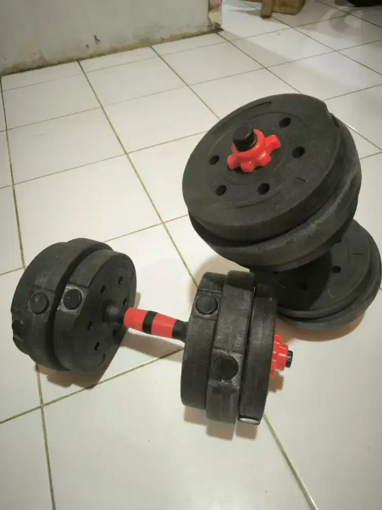 Dumbell/Burble  Set PVC Portable 20 kg