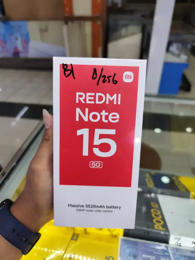 REDMI NOTE 15 5G 8/256 (Unit Baru) Cod