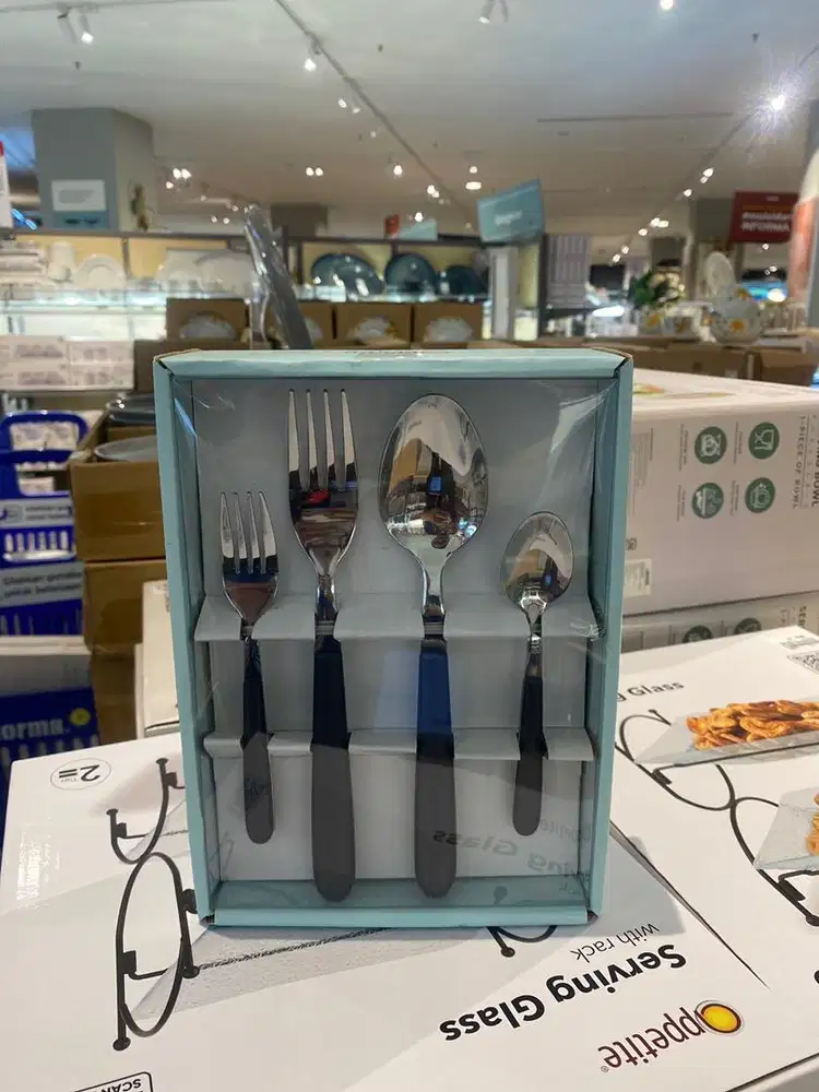 CUTLERY SET CLASSIC BROWN