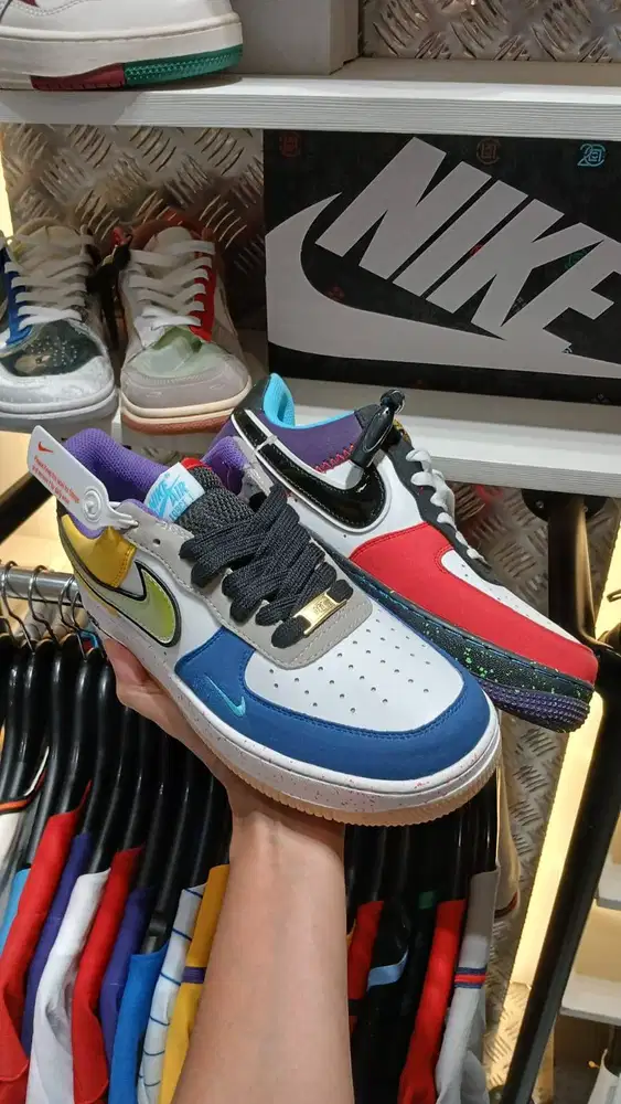 Nike Air SB Dunk Los Angeles mismatch baru size 42