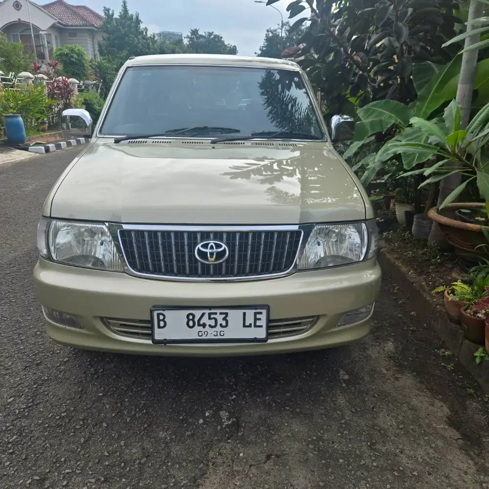 dijual kijang LGX 2003 warna kuning
