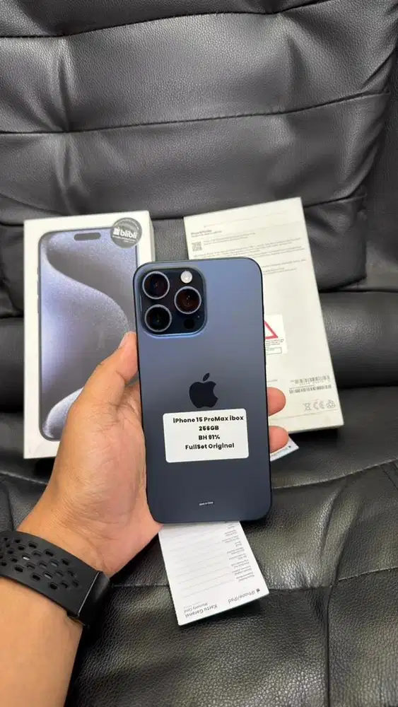 iPhone 15 Pro Max 256GB iBox Fullset Original