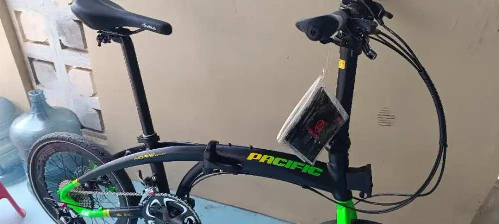 Sepeda Lipat Pasific Noris Nexx Gress Spek Gahar
