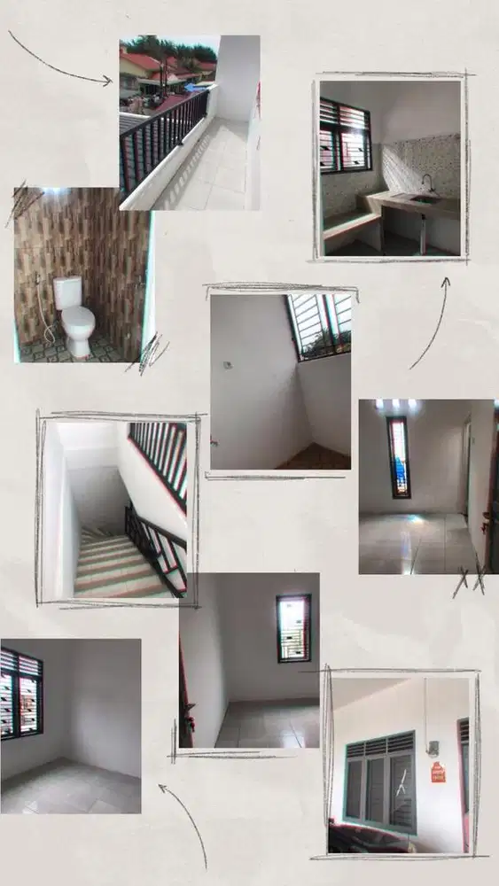 Disewakan dan dikontrakkan sebuah rumah Tingkat 2