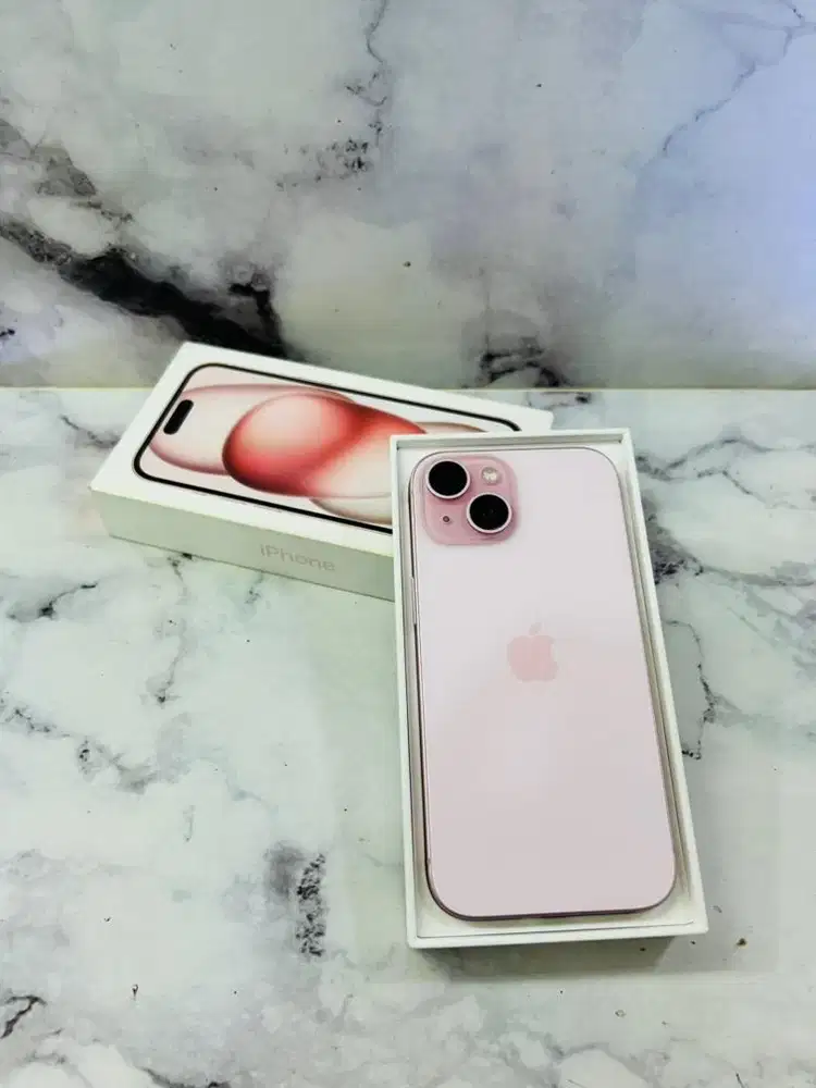 iPhone 15 128gb Ibox pink Mulus