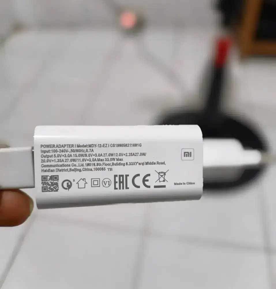 Original Charger Xiaomi 33 Watt