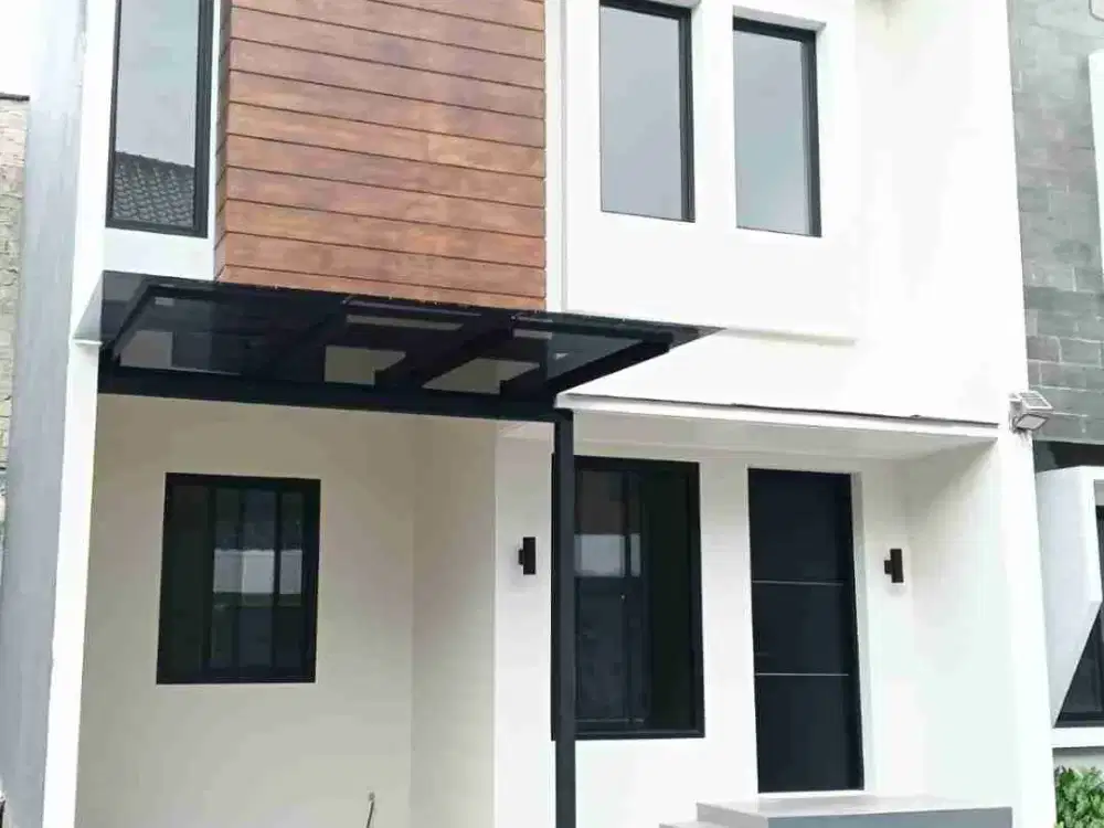 Rumah 2 lantai siap huni dalam komplek cirendeu