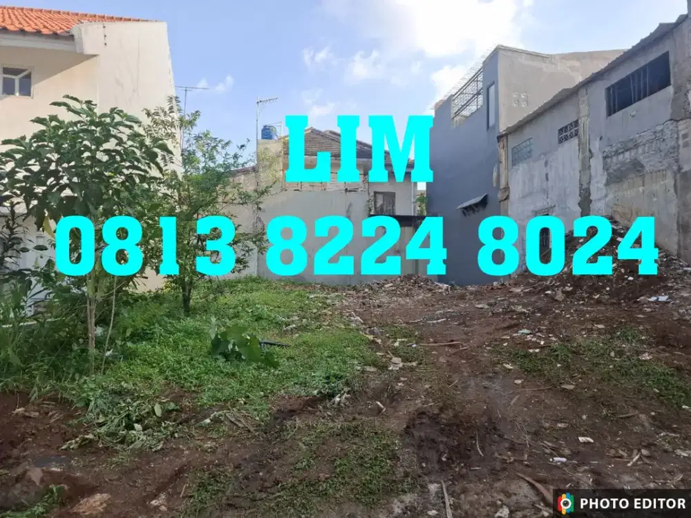 TANAH KAVLING MURAH POSISI KULDESAK LT 161 KOTA WISATA CIBUBUR JAKARTA TIMUR