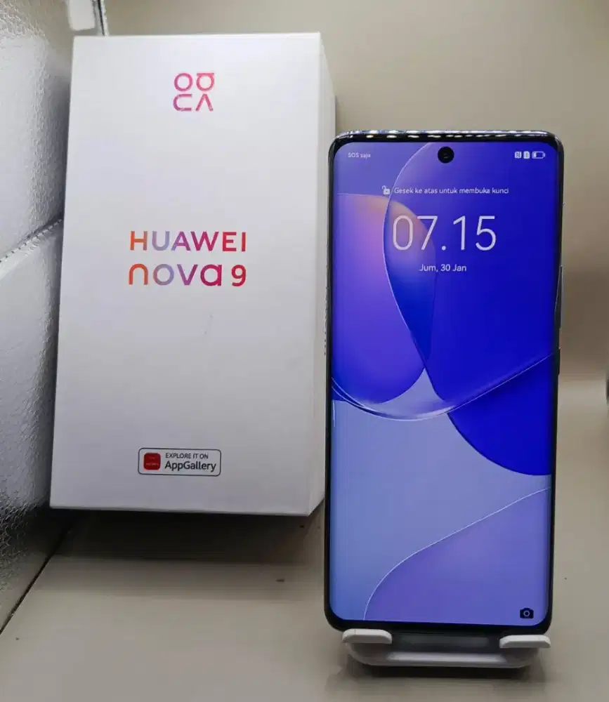 HUAWEI NOVA 9 RAM 8/256 GB RESMI LIKE NEW FULLSET

TAMPILAN MEWAH HUAW