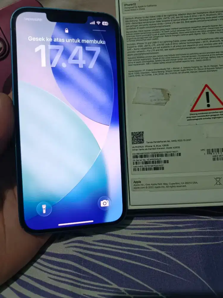 Iphone 13 iBox fullset orian semua normal