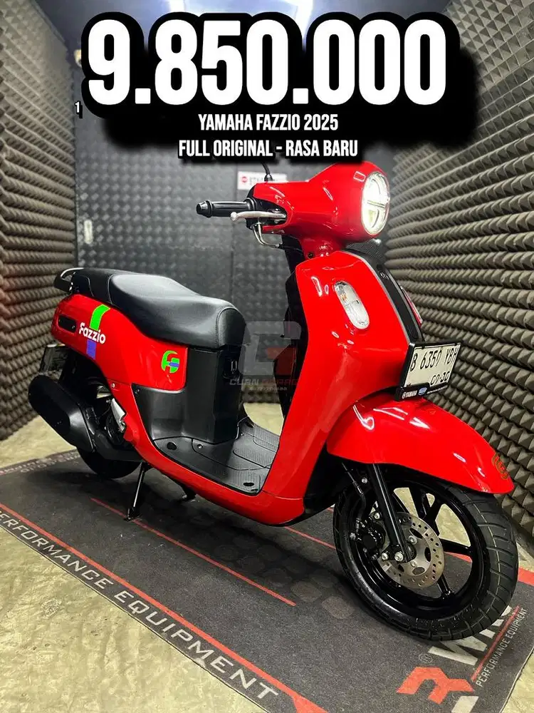 YAMAHA FAZZIO HYBRID 2025 LOW KM FULL ORI RASA BARU BRO RAWATAN SUPERB