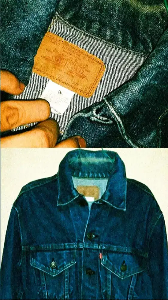 LEVIS trucker jacket 70505 made in USA size 36