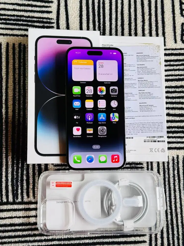 Iphone 14 promax 256 gb iBox mulus fulset original