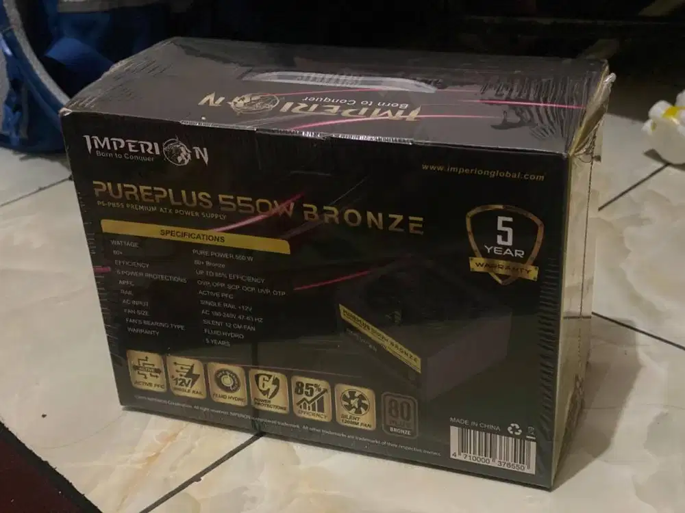 JUAL CEPAT POWER SUPPLY - MASIH BARU 550W BRONZE