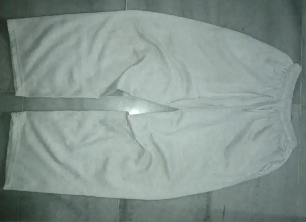 sweatpants pria/wanita warna abu abu