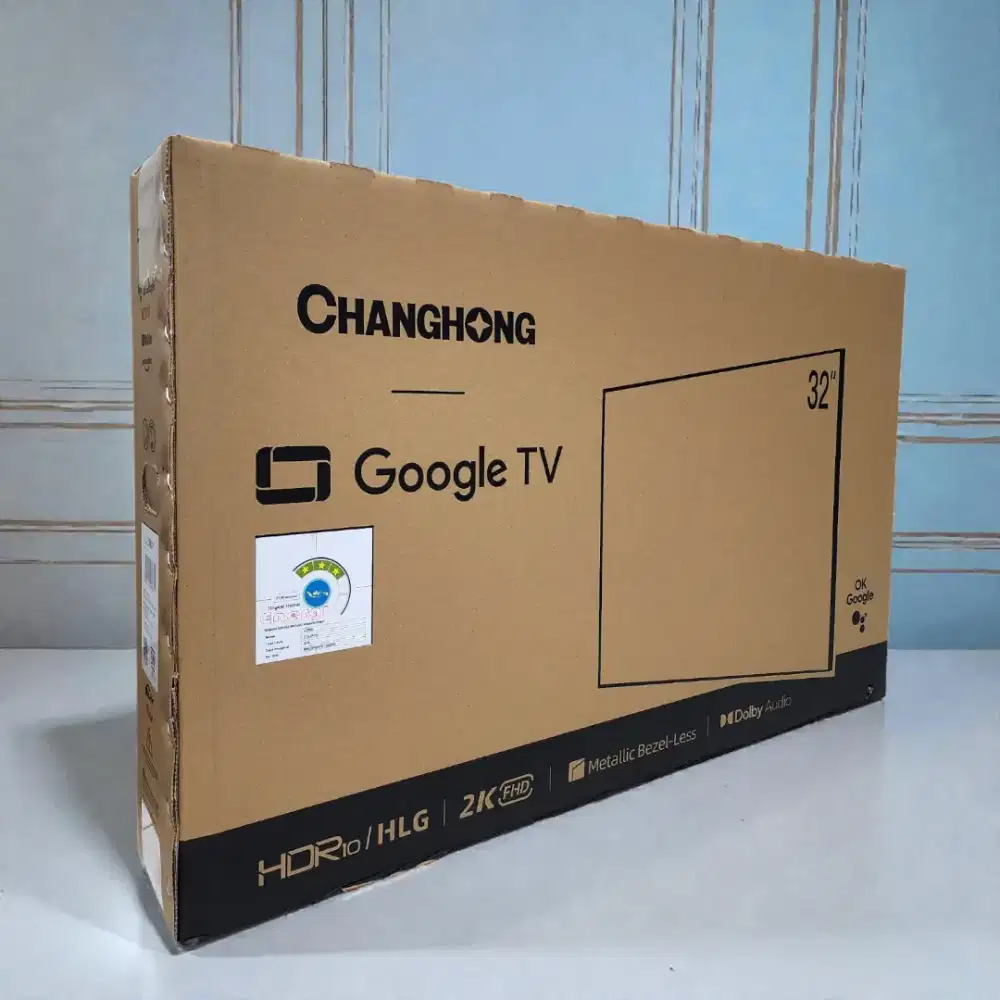 Tv Android Changhong 32inch - masih baruu