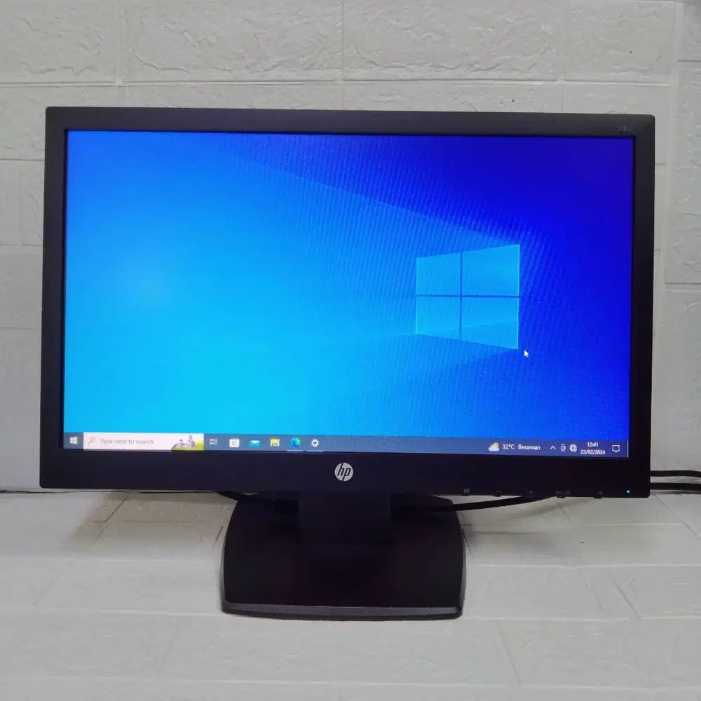 monitor pc monitor komputer HP 19 inci 19 19inch