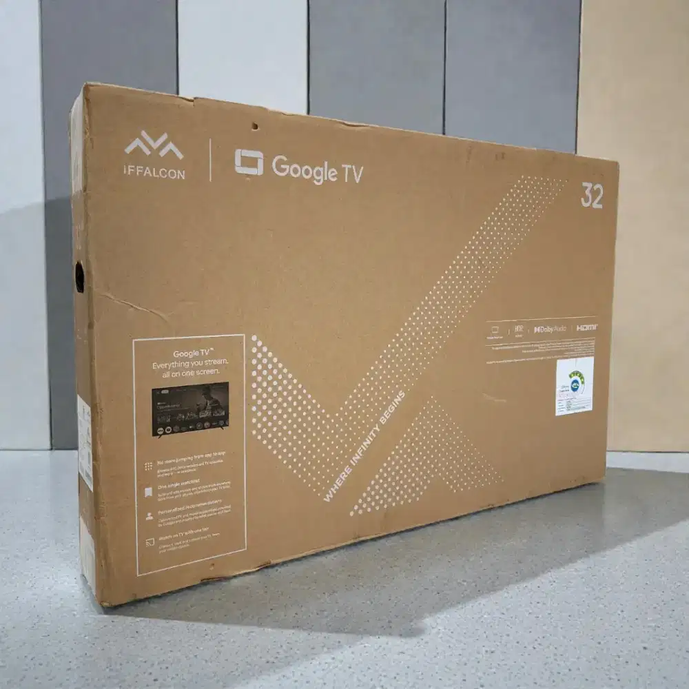 TV Android 32inci iFFALCON dari tcl - masih baru