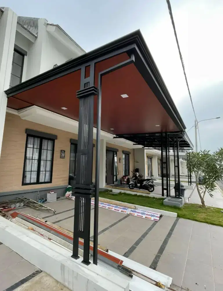 Plafon pvc atap alderon double