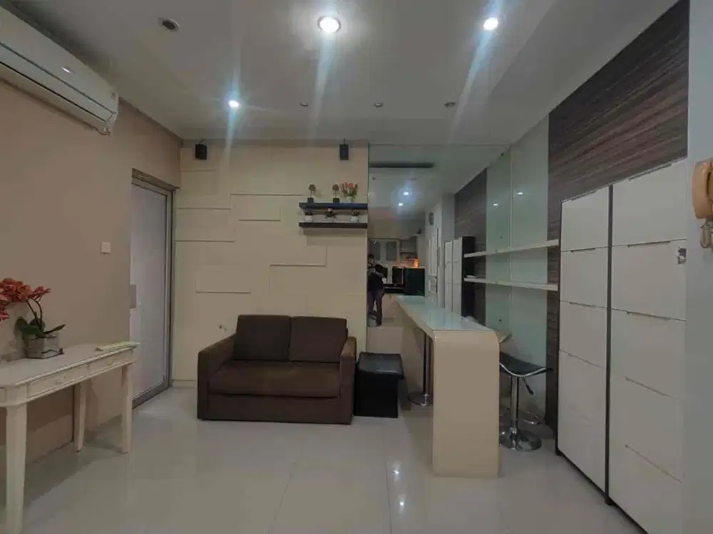 disewakan apartemen mediterania kelapa gading 2 kamar furnish