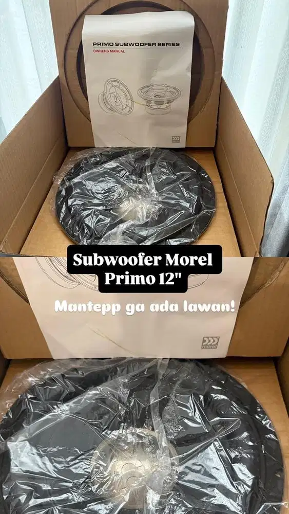 Subwoofer Morel Primo 12