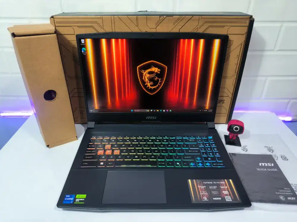 MSI Katana 15 HX i7 14650HX RTX5050 8GB 16GB 512GB 15.6QHD 165Hz Mulus