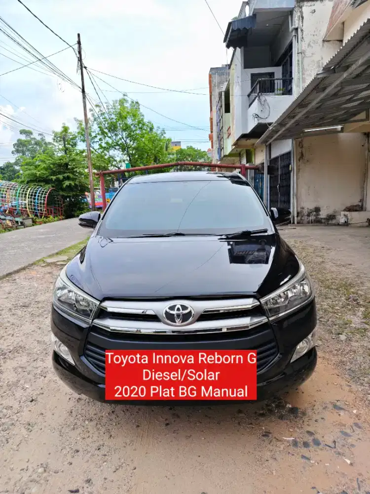 Toyota Innova Reborn G Diesel 2020 Manual Solar