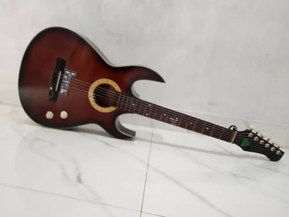 Gitas akustik bisa electrik mulus senar empuk suara jernih jrrg main