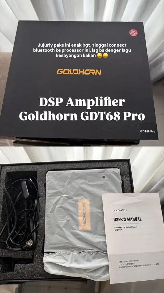 DSP Amplifier Goldhorn GDT68 Pro