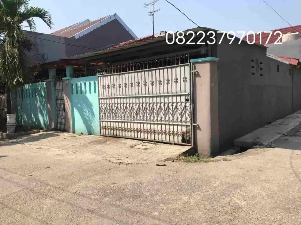 Dijual Rumah Luas Termurah Harga Miring di Harapan Indah Bekasi