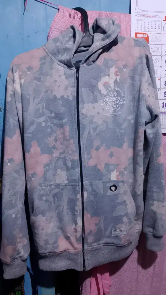 Jaket Hoodie sweater LD L XL ori