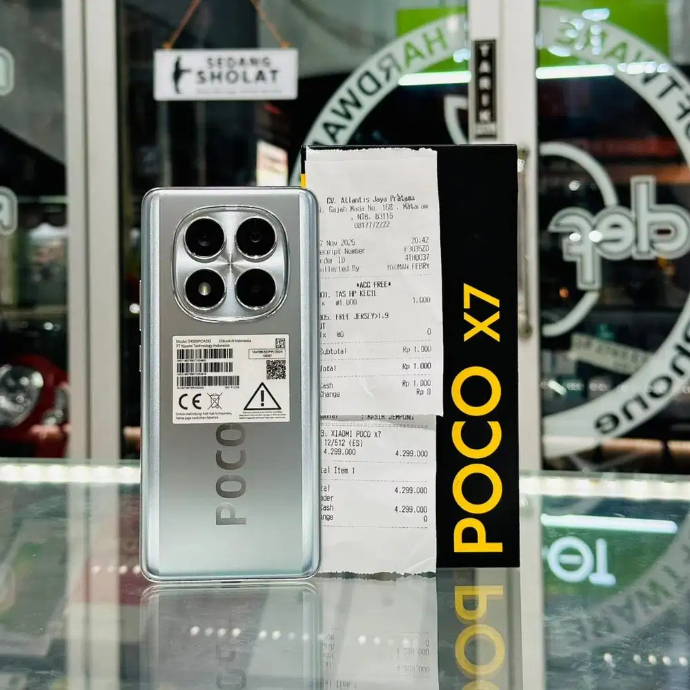 POCO X7 12/512 GB LENGKAP