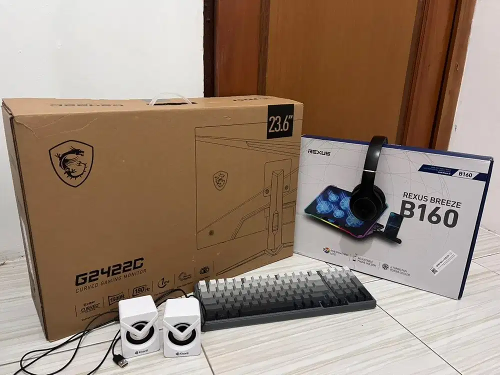Jual sepaket setup gaming