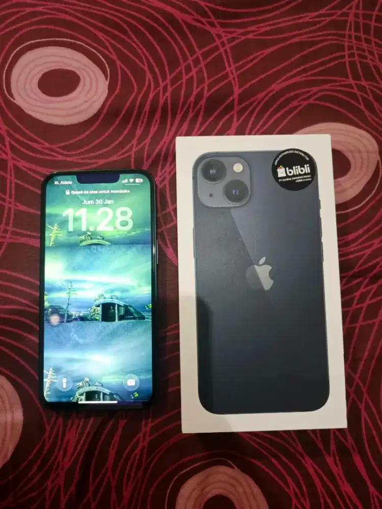 Iphone 13 Basic 128 Midnight (Blibli)