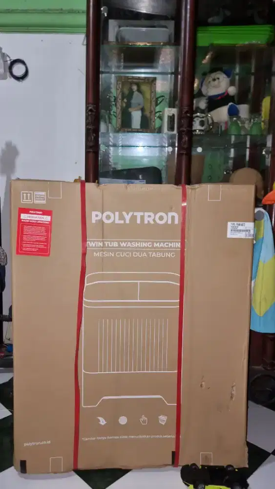 Mesin cuci Polytron 8kg type PMW 8073