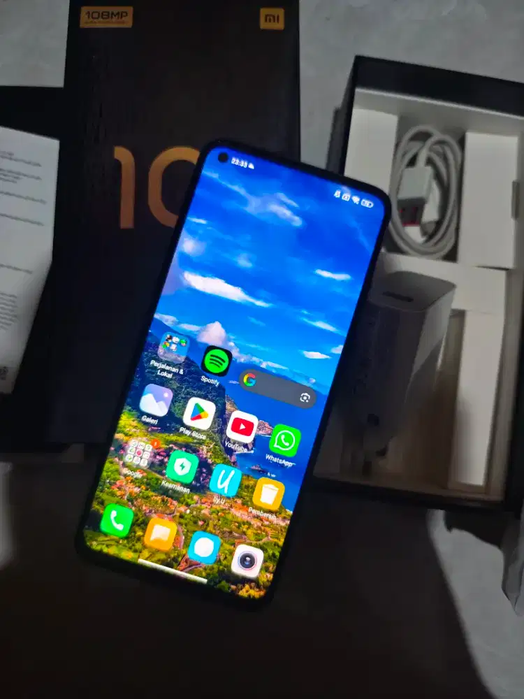 Xiaomi mi 10T pro 8/256 hitam mulus lengkap