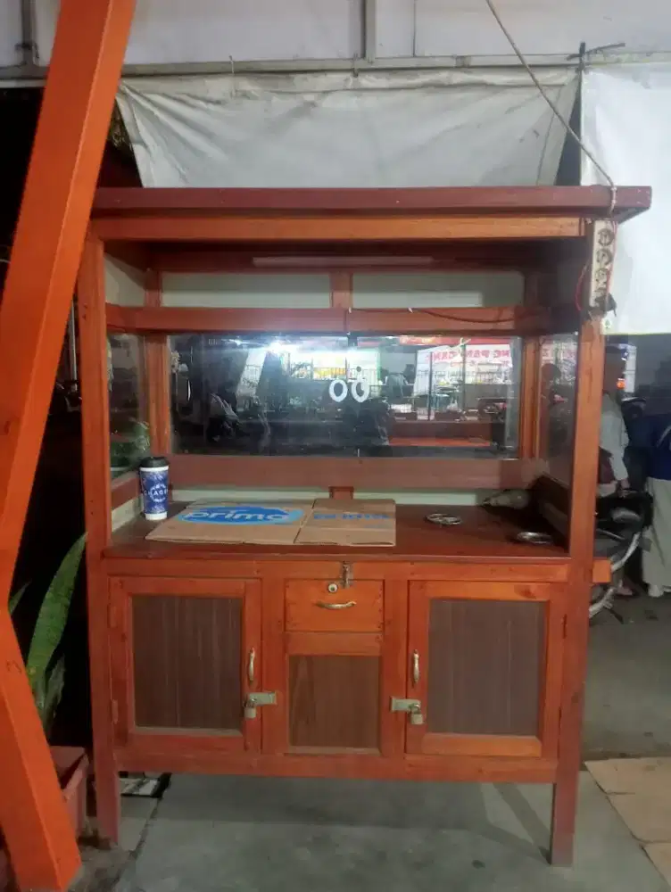 Jual gerobak kaya siap pakai,kondisi no minus