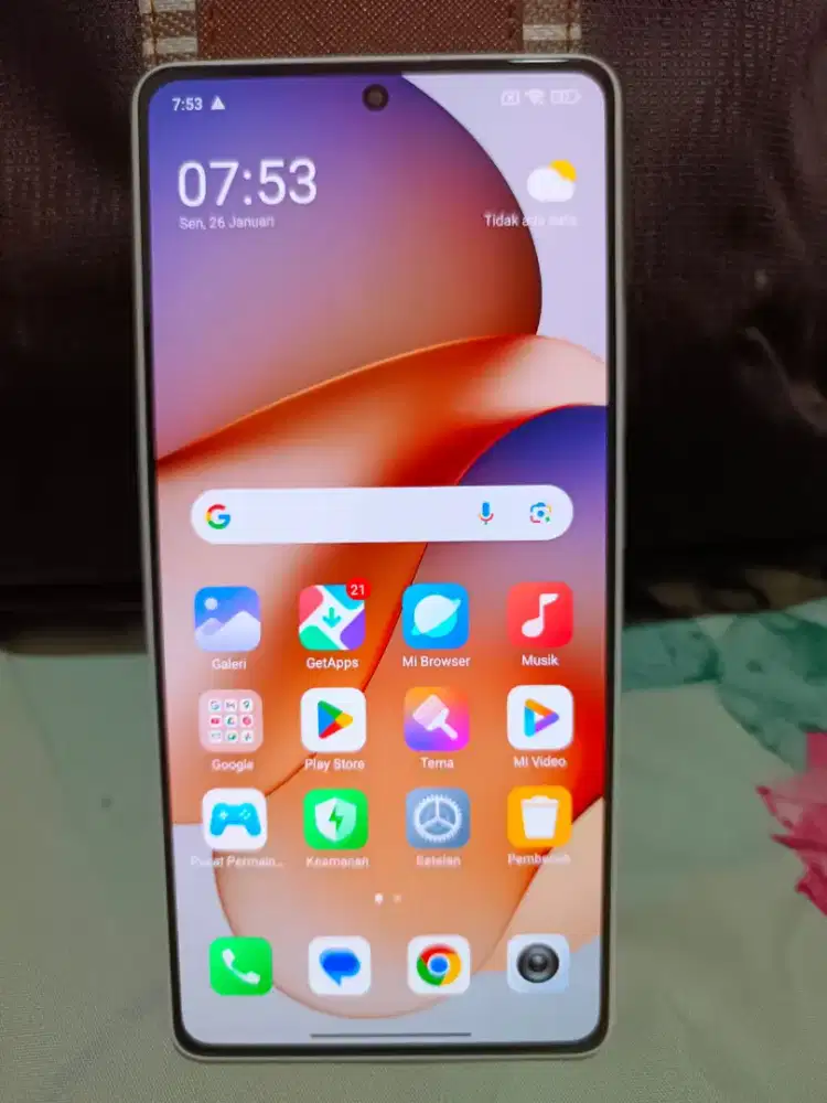 Redmi Note 13 5G, ram 8/256, putih, second