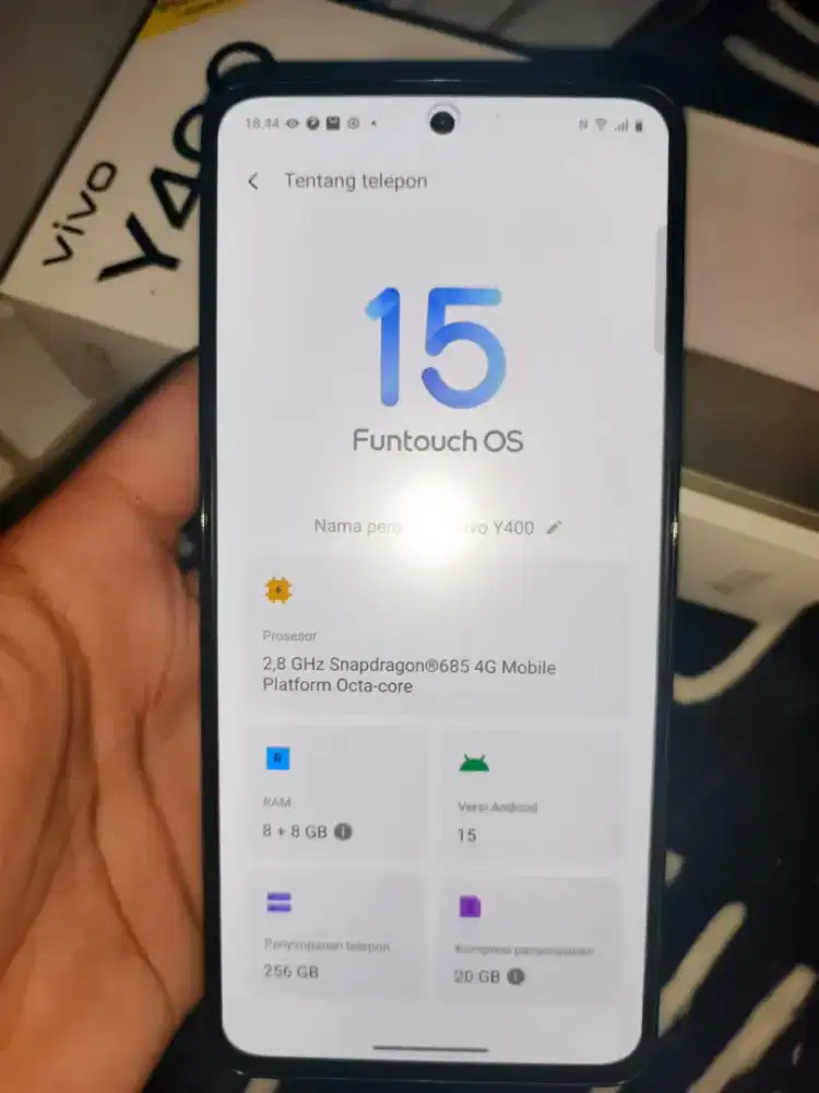 VIVO Y400 8/258 nego