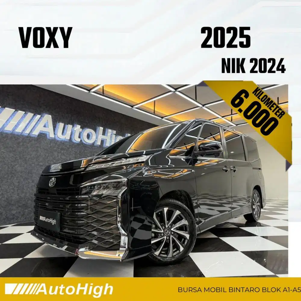 DP10% [Km6.000] Voxy 2024 Black Reg 2023 #AUTOHIGH