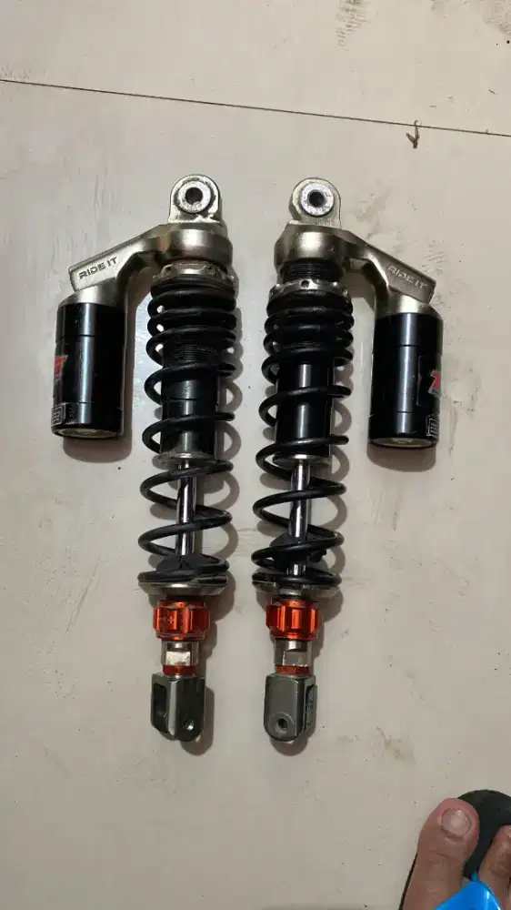 Knalpot KR racing + shock tabung