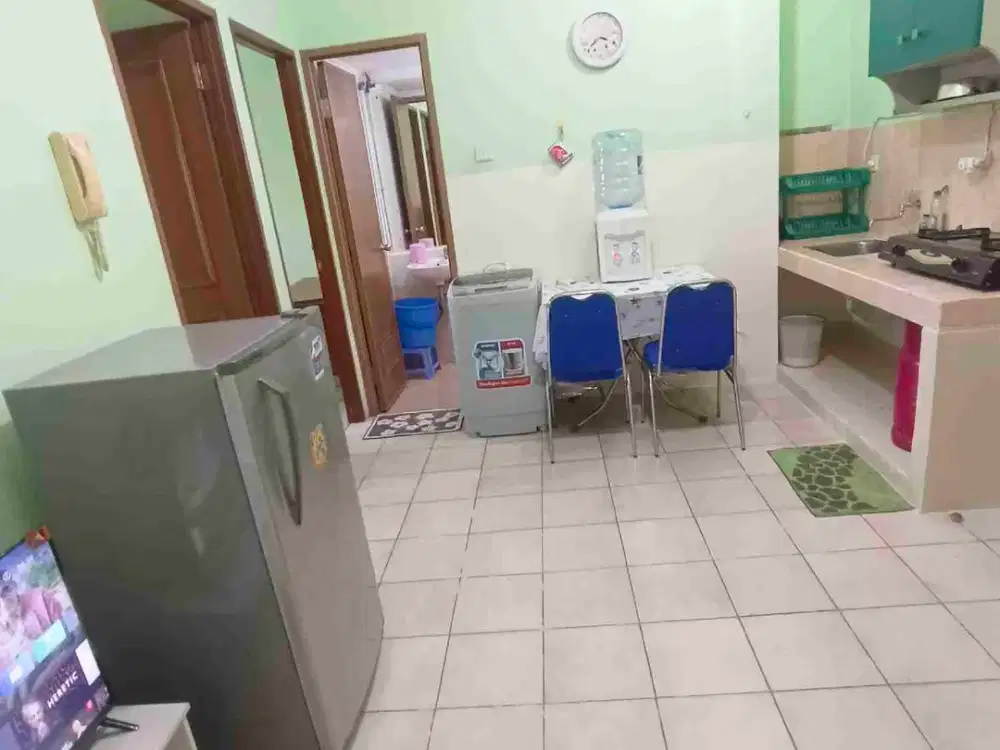 Apartemen Mediterania Gajah Mada Tipe 2 BR Full Furnished, Mesin Cuci Baru, Homey & Exclusive Free IPL dan Free Wifi