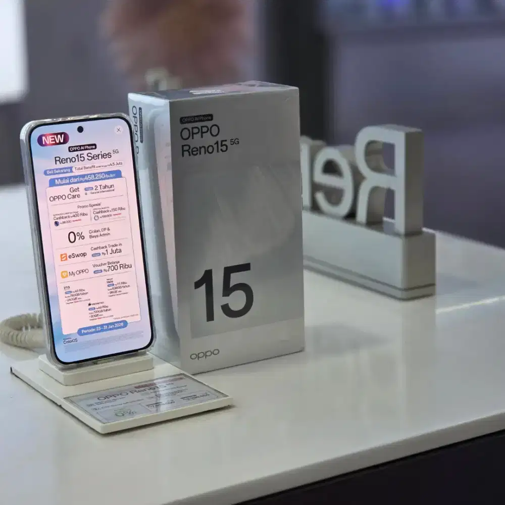 OPPO RENO 15 5G BISA COD