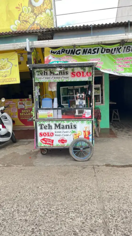Perlengkapan dagang teh solo