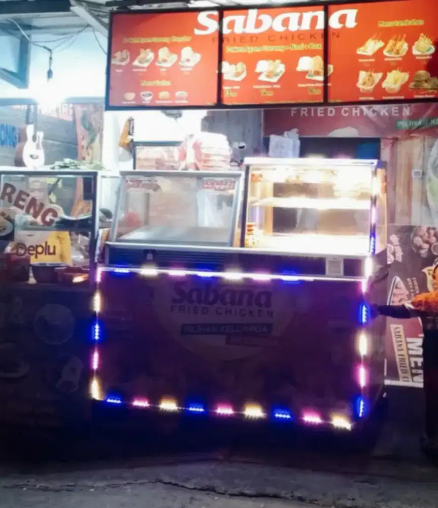 Gerobak sabana etalase 2