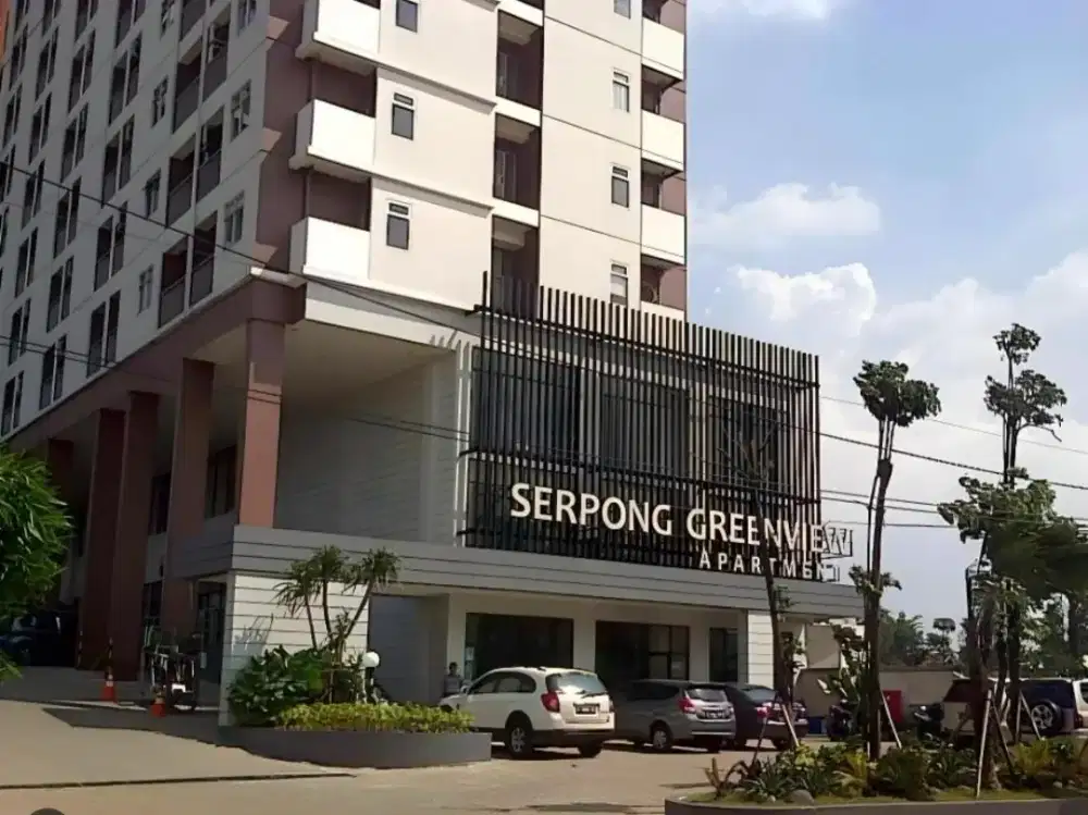 Dijual cepat Apartement Serpong Green View Lt. 21 Studio combo  (1+1)