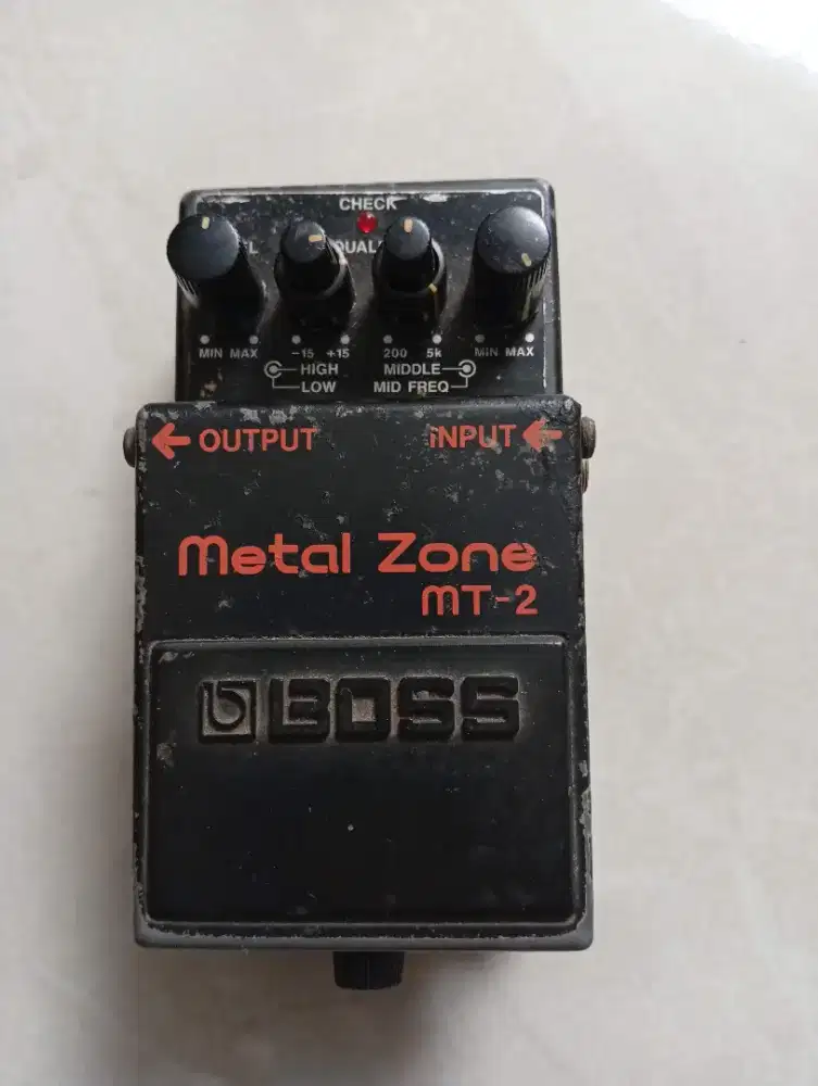 Jual santai pedal efek metal zone mt2